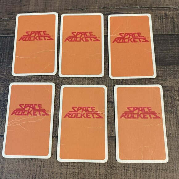 Vintage Space Rockets Card Game 1983 Complete In Rough Condition - Picture 13 of 16